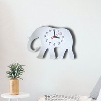 Elefant Acryl Uhr - Viele Farben Verfügbar | Maßgeschneiderte Formen Und Größen von ServeWell