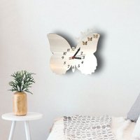 Frilly Schmetterling Acryl Uhr - Viele Farben Erhältlich | Maßgeschneiderte Formen Und Größen von ServeWell