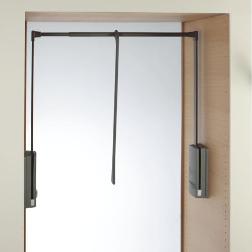 SERVETTO Kleiderlift Junior 770-1200 mm anthrazit/anthrazit SERVETTO Kleiderlift Junior 770-1200 mm anthrazit/anthrazit von Servetto