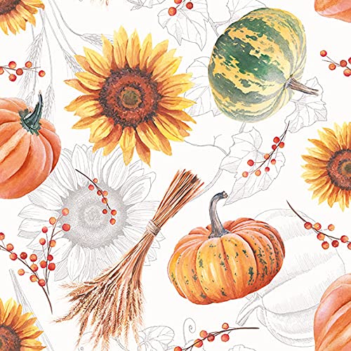 20 Servietten Kürbisse und Sonnenblumen | Erntedankfest | Herbst | Tischdeko 33x33cm 20 Servietten Kürbisse und Sonnenblumen | Erntedankfest | Herbst | Tischdeko 33x33cm von Serviettenshop