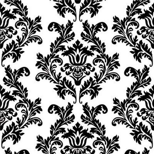 20 Servietten Royale Zeichen schwarz-weiß als Tischdeko für alle Festlichkeiten 33x33cm von Serviettenshop