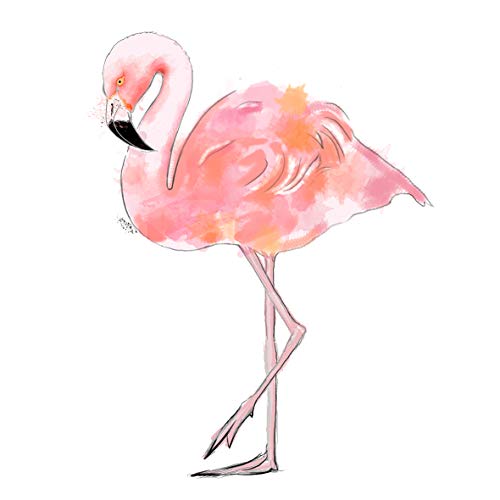 20 Servietten Einsamer Flamingo | Tiere | Sommer 33x33cm von Servietten Tiere