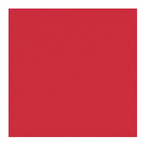 12 DINNER Servietten 40 x 40 cm. Uni. DUNILIN. Stoffähnlich. Rot, RED von Servietten Trend