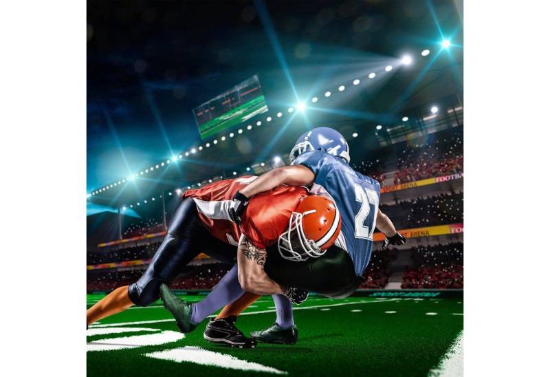 Serviettenshop Papierserviette 20 Servietten American Football Time 33x33cm, (20 St) von Serviettenshop