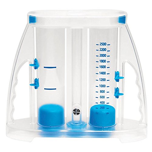 Servoprax 410210 Atemtrainer Pulmo-Vol. 50, Volumenanzeige, 300-5000 cc von Servoprax