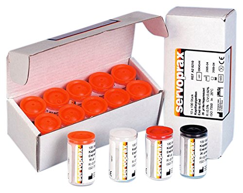 Servoprax A2 0212 End to End Kapillarpipetten, Standardgrössen, Na-Sodium, heparinisiert, 40 µL (1000-er Pack) von Servoprax