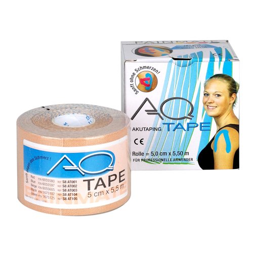 Servoprax S8 AT003 Aq Tape (5 cm x 5.5 m), Hautfarben von Servoprax