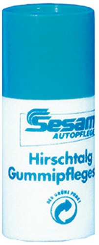 Sesam 12 Stück Hirschtalg Gummipflegestifte, Hirschtalgstifte, Gummibalsam, Gummipflegemittel, Türgummipflege, Inhalt: 25 ml, Set von Sesam