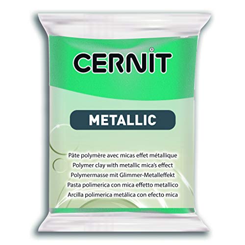 Cernit Metallic Modelliermasse, verschiedenen Farben (türkis) von Sescha