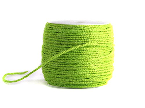 Sescha Hanfschnur/Hanfband in hellgrün 2 mm - 5 m Sescha Hanfschnur/Hanfband in hellgrün 2 mm - 5 m von Sescha