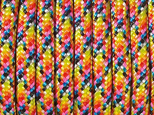 Sescha Paracord Flechtschnur von EFCO 4mm, Farbmix bunt - 5 Meter von Sescha