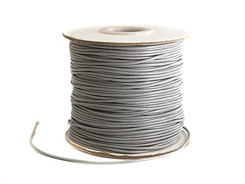 Sescha Polyester Kordel/Polysterschnur 1mm stark in hellgrau - 5 Meter Sescha Polyester Kordel/Polysterschnur 1mm stark in hellgrau - 5 Meter von Sescha