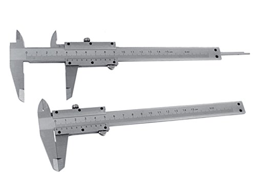 Sescha Schieblehre/Messschieber 0-150mm aus Metall mit Aufbewahrungsbox von Sescha