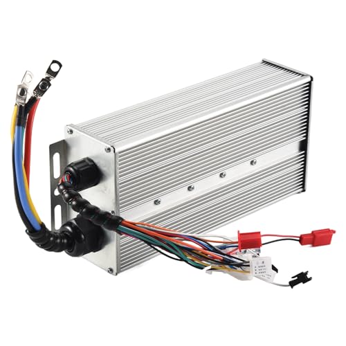 Sessleger 48V-72V 5000W Dreirad FOC Controller, Batterie Auto, Intelligenter BüRstenloser Motor Controller, Auto von Sessleger