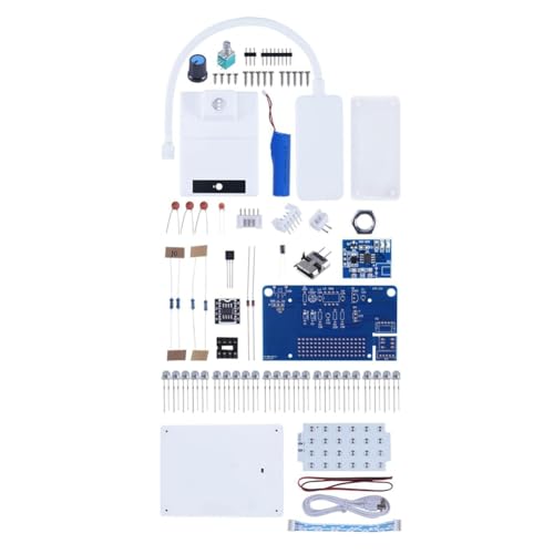 Sessleger Praktisches Löt-Set, elektronisches Lötprojekt, DIY, mit einstellbarer Helligkeit, 1 Set von Sessleger