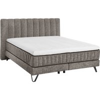 set one by Musterring Boxspringbett "Baldwin", Liegefläche 180 x 200 cm, Duo-Matratze, Kopfteil mit Steifensteppung von Set One By Musterring