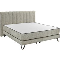 set one by Musterring Boxspringbett "Baldwin", Liegefläche 180 x 200 cm, Duo-Matratze, Kopfteil mit Steifensteppung von Set One By Musterring