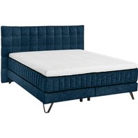 set one by Musterring Boxspringbett "Baldwin", mit Duo-Matratze, Kopfteil mit quadratischer Steppung, 180 x 200 cm von Set One By Musterring