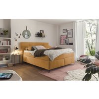 set one by Musterring Boxspringbett "Fairfield", mit Metallfuß schwarz, Wendematratze, Breite 160 oder 180 cm von Set One By Musterring