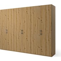set one by Musterring Drehtürenschrank "Henderson", in 2 Breiten, inkl. Fachböden und Kleiderstangen von Set One By Musterring