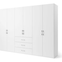 set one by Musterring Drehtürenschrank "Henderson" mit 3 Schubladen, inkl. Fachböden und Kleiderstangen von Set One By Musterring