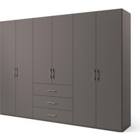 set one by Musterring Drehtürenschrank "Henderson", mit 3 Schubladen, inkl. Fachböden und Kleiderstangen von Set One By Musterring