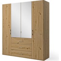 set one by Musterring Drehtürenschrank "Henderson", mit Spiegel und 3 Schubladen, inkl. Fachböden und Kleiderstangen von Set One By Musterring