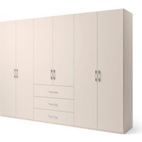 set one by Musterring Drehtürenschrank "Henderson" mit 3 Schubladen, inkl. Fachböden und Kleiderstangen set one by Musterring Drehtürenschrank "Henderson" mit 3 Schubladen, inkl. Fachböden und Kleiderstangen von Set One By Musterring