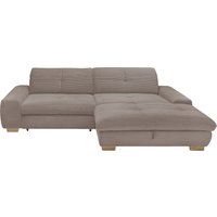 set one by Musterring Ecksofa "SO 1200 inkl. Sitztiefen- & Rückenverstellung für hohen Sitzkomfort,", wahlweise mit Bettfunktion und Stauraum, L-Form, auch in Cord Bezug von Set One By Musterring