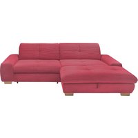 set one by Musterring Ecksofa "SO 1200 inkl. Sitztiefen- & Rückenverstellung für hohen Sitzkomfort,", wahlweise mit Bettfunktion und Stauraum, L-Form, auch in Cord Bezug von Set One By Musterring