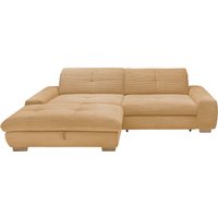 set one by Musterring Ecksofa "SO 1200 inkl. Sitztiefen- & Rückenverstellung für hohen Sitzkomfort,", wahlweise mit Bettfunktion und Stauraum, L-Form, auch in Cord Bezug von Set One By Musterring