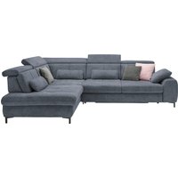 set one by Musterring Ecksofa "SO 3400, Komfortsitzhöhe 47cm oder 49cm, inkl. Sitztiefenverstellung", verschiedene Funktionen, Kaltschaumpolsterung, Stellmaße 220 x 317 cm von Set One By Musterring