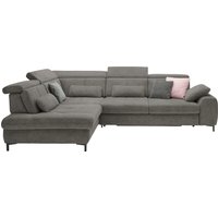 set one by Musterring Ecksofa "SO 3400, Komfortsitzhöhe 47cm oder 49cm, inkl. Sitztiefenverstellung", verschiedene Funktionen, Kaltschaumpolsterung, Stellmaße 220 x 317 cm von Set One By Musterring