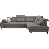 set one by Musterring Ecksofa "SO 3400, Komfortsitzhöhe 47cm oder 49cm, inkl. Sitztiefenverstellung", verschiedene Funktionen, Kaltschaumpolsterung, Stellmaße 220 x 317 cm von Set One By Musterring