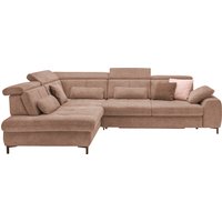 set one by Musterring Ecksofa "SO 3400, Komfortsitzhöhe 47cm oder 49cm, inkl. Sitztiefenverstellung", verschiedene Funktionen, Kaltschaumpolsterung, Stellmaße 220 x 317 cm von Set One By Musterring