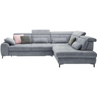 set one by Musterring Ecksofa "SO 3400, Komfortsitzhöhe 47cm oder 49cm, inkl. Sitztiefenverstellung", verschiedene Funktionen, Kaltschaumpolsterung, Stellmaße 220 x 317 cm von Set One By Musterring