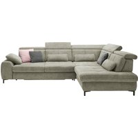 set one by Musterring Ecksofa "SO 3400, Komfortsitzhöhe 47cm oder 49cm, inkl. Sitztiefenverstellung", verschiedene Funktionen, Kaltschaumpolsterung, Stellmaße 220 x 317 cm von Set One By Musterring