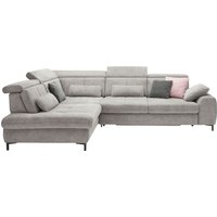 set one by Musterring Ecksofa "SO 3400, Komfortsitzhöhe 47cm oder 49cm, inkl. Sitztiefenverstellung", verschiedene Funktionen, Kaltschaumpolsterung, Stellmaße 220 x 317 cm von Set One By Musterring