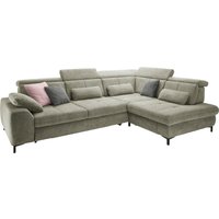 set one by Musterring Ecksofa "SO 3400, Komfortsitzhöhe 47cm oder 49cm, inkl. Sitztiefenverstellung", verschiedene Funktionen, Kaltschaumpolsterung, Stellmaße 220 x 317 cm von Set One By Musterring