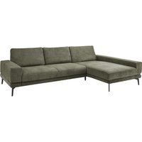 set one by Musterring Ecksofa "SO 3600 optimaler Sitzkomfort in Federkern o. Kaltschaum, 2 Sitzhöhen", Sitzhöhe 42 cm, Federkern, B 293 x T 180 cm, Kama olive von Set One By Musterring
