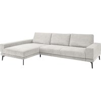 set one by Musterring Ecksofa "SO 3600 optimaler Sitzkomfort in Federkern o. Kaltschaum, 2 Sitzhöhen", Sitzhöhe 42 cm, Federkern, B 293 x T 180 cm, Kama silver von Set One By Musterring