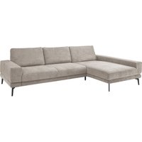 set one by Musterring Ecksofa "SO 3600 optimaler Sitzkomfort in Federkern o. Kaltschaum, 2 Sitzhöhen", Sitzhöhe 44 cm, Federkern, B 293 x T 180 cm, Kama stone von Set One By Musterring