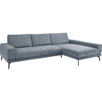 set one by Musterring Ecksofa "SO 3600 optimaler Sitzkomfort in Federkern o. Kaltschaum, 2 Sitzhöhen", Sitzhöhe 42 cm, Kaltschaum, B 293 x T 180 cm, Kama blue von Set One By Musterring
