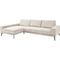 set one by Musterring Ecksofa "SO 3600 optimaler Sitzkomfort in Federkern o. Kaltschaum, 2 Sitzhöhen", Sitzhöhe 42 cm, Kaltschaum, B 293 x T 180 cm, Kama sand von Set One By Musterring