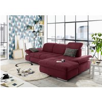 set one by Musterring Ecksofa "SO4100 V", mit verstellbaren Kopfteilen, wahlweise mit Funktionen, Cord-Bezug von Set One By Musterring