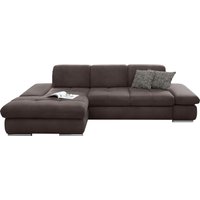 set one by Musterring Ecksofa "SO4100 V", mit verstellbaren Kopfteilen, wahlweise mit Funktionen, Cord-Bezug von Set One By Musterring