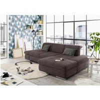set one by Musterring Ecksofa "SO4100 V", mit verstellbaren Kopfteilen, wahlweise mit Funktionen, Cord-Bezug von Set One By Musterring