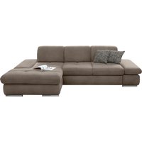set one by Musterring Ecksofa "SO4100 V", mit verstellbaren Kopfteilen, wahlweise mit Funktionen, Cord-Bezug von Set One By Musterring