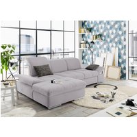 set one by Musterring Ecksofa "SO4100 V", mit verstellbaren Kopfteilen, wahlweise mit Funktionen, Cord-Bezug von Set One By Musterring