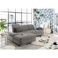 set one by Musterring Ecksofa "SO4100 V", mit verstellbaren Kopfteilen, wahlweise mit Funktionen, Cord-Bezug von Set One By Musterring